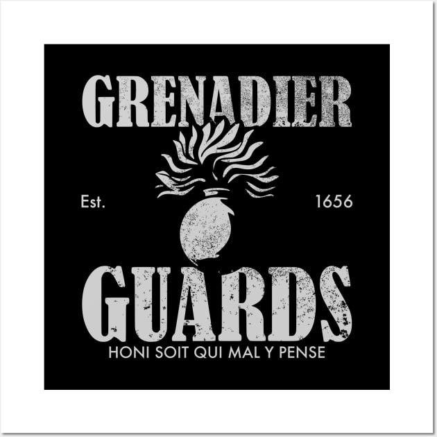 Grenadier Guards (distressed) Wall Art by TCP